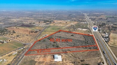 17963 Interstate 35 Access Rd, Lytle, TX - AERIAL  map view - Image1