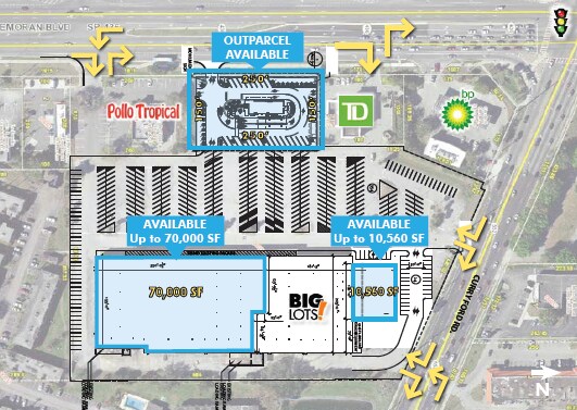 1801 S Semoran Blvd, Orlando, FL à louer - Photo du bâtiment - Image 2 de 3