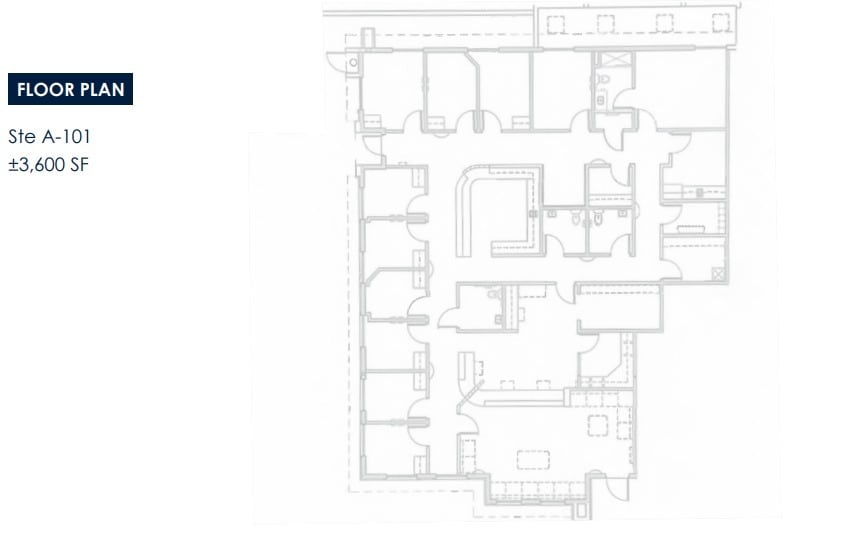 14001 N 7th St, Phoenix, AZ for lease Floor Plan- Image 1 of 1