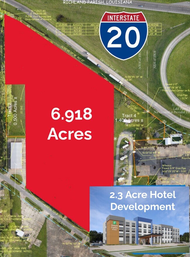 More details for 28 McGowen Ln, Rayville, LA - Land for Sale