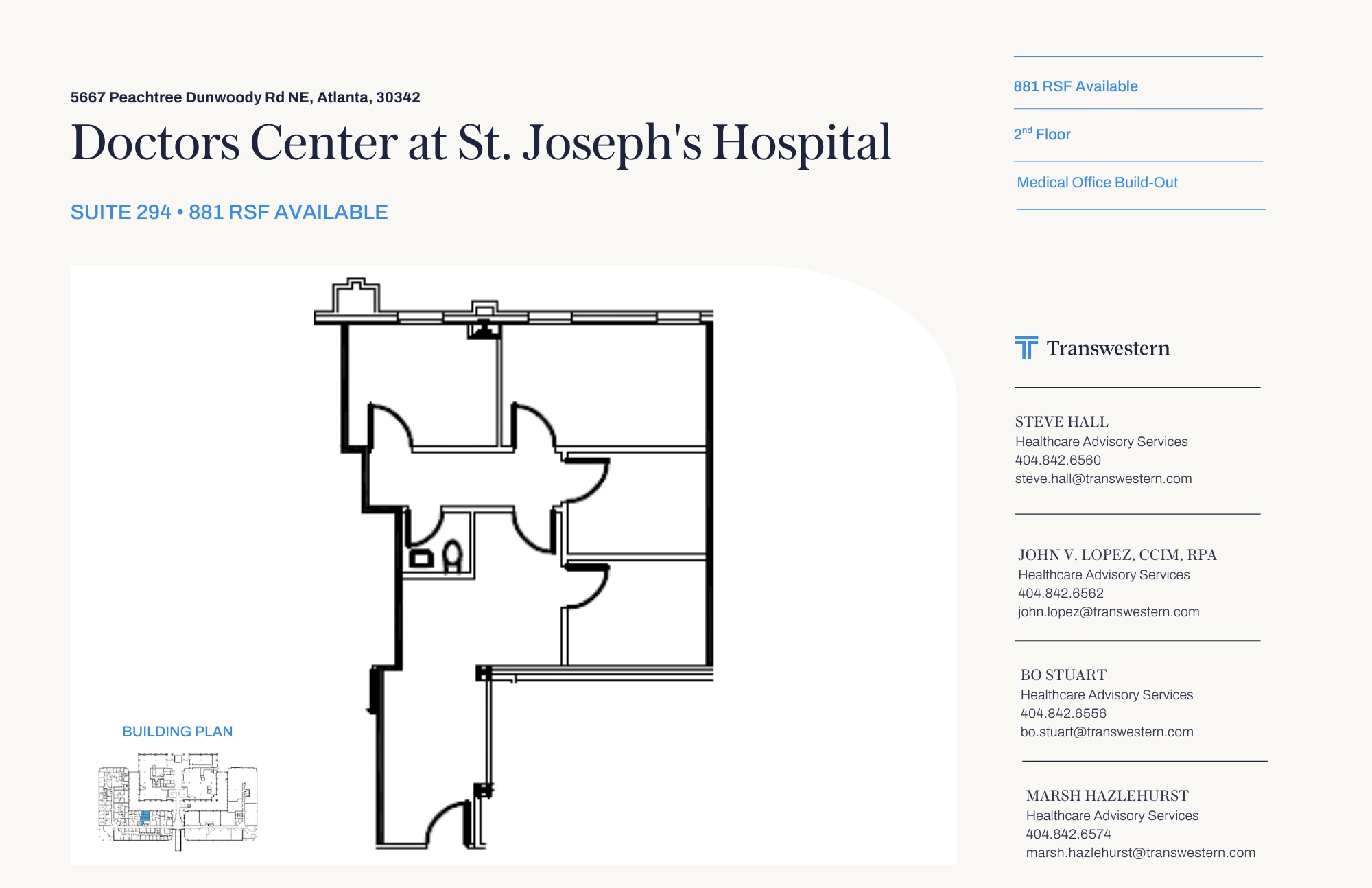 5669 Peachtree Dunwoody Rd NE, Atlanta, GA for lease Floor Plan- Image 1 of 1