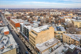 1643 N Milwaukee Ave, Chicago, IL - AERIAL  map view