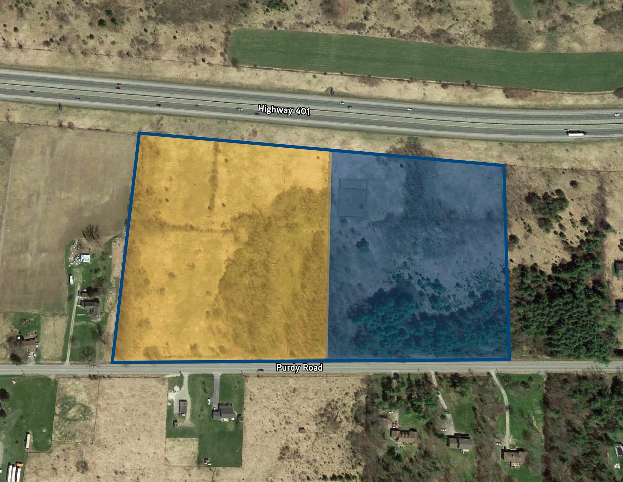 Purdy Rd, Colborne, ON for sale Aerial- Image 1 of 1