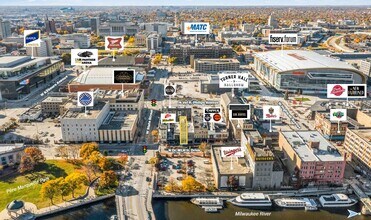 1009 N Dr Martin Luther King Jr Dr, Milwaukee, WI - AERIAL map view