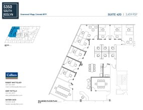5350 S Roslyn St, Greenwood Village, CO for lease Floor Plan- Image 1 of 1