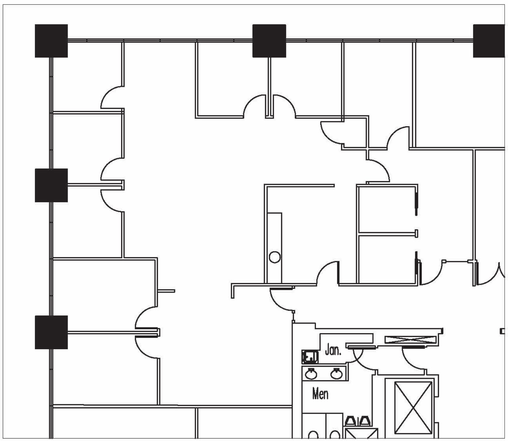 1801 Broadway, Denver, CO for lease Floor Plan- Image 1 of 1