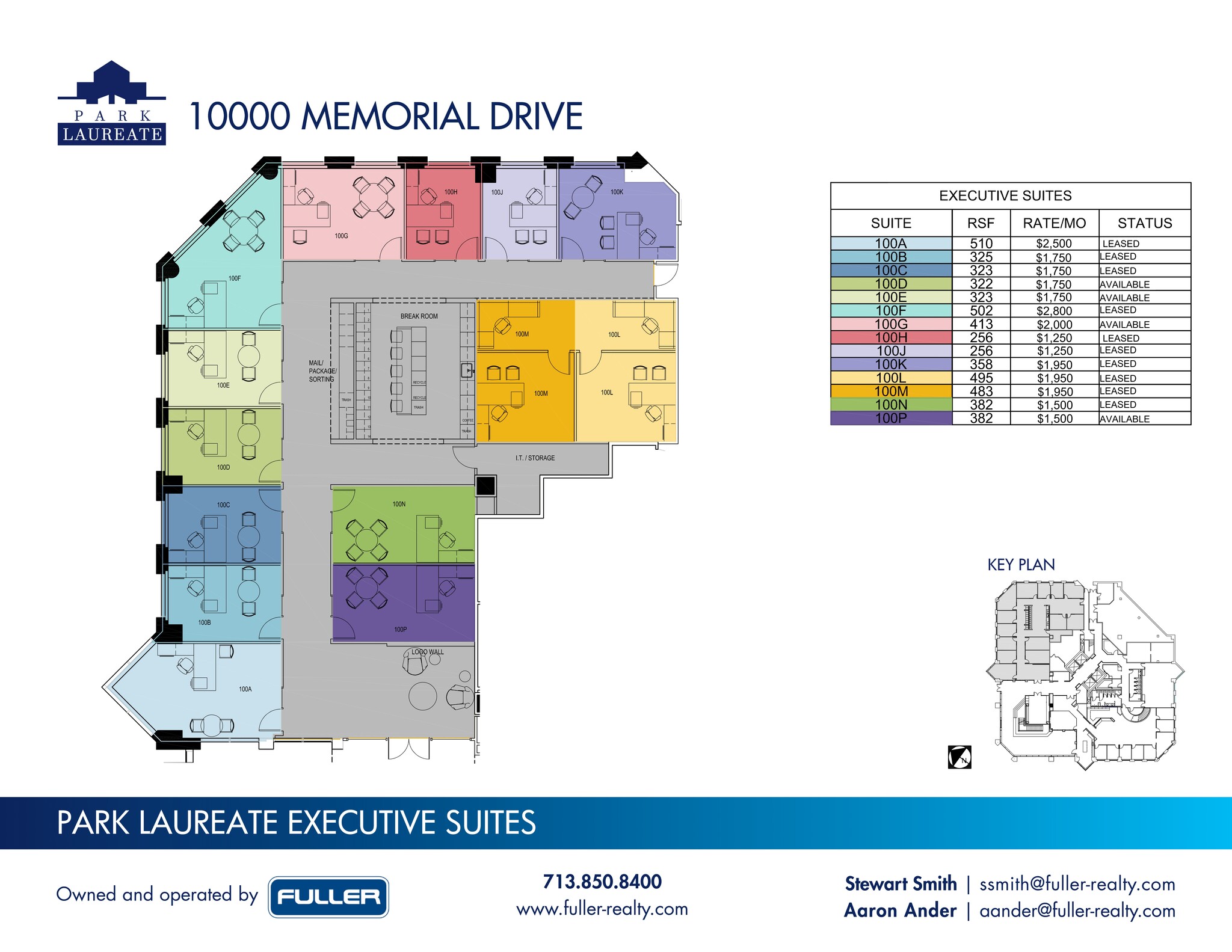10000 Memorial Dr, Houston, TX à louer Plan de site- Image 1 de 1