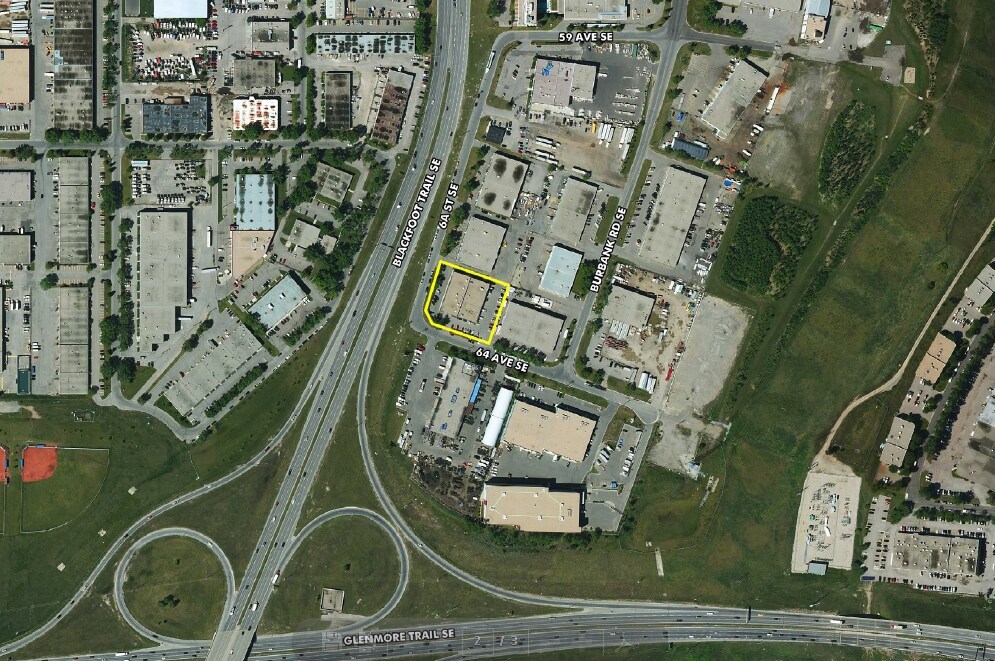 6420 6A St SE, Calgary, AB for sale Aerial- Image 1 of 1