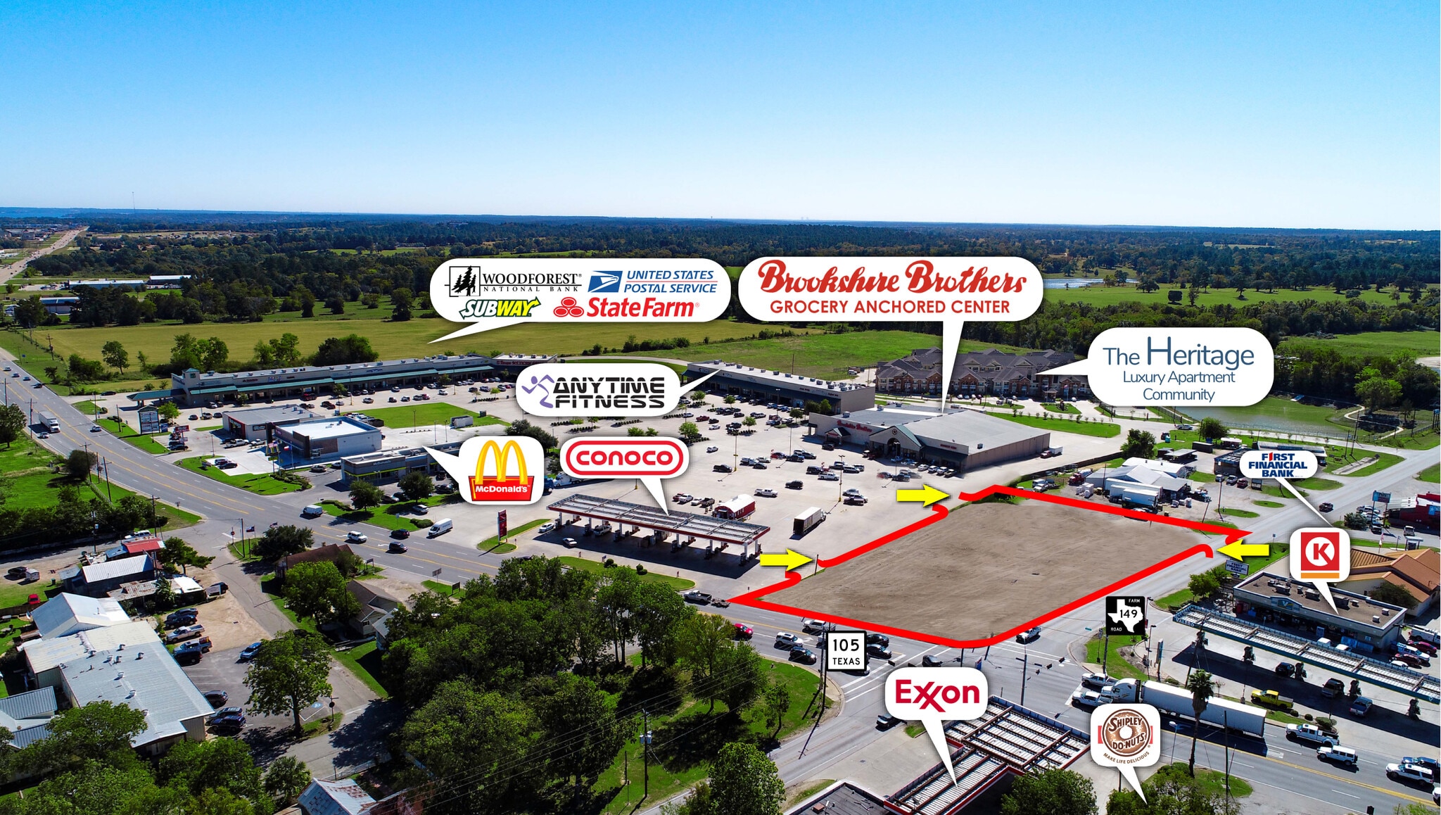 21049 SH 105, Montgomery, TX for sale Building Photo- Image 1 of 5