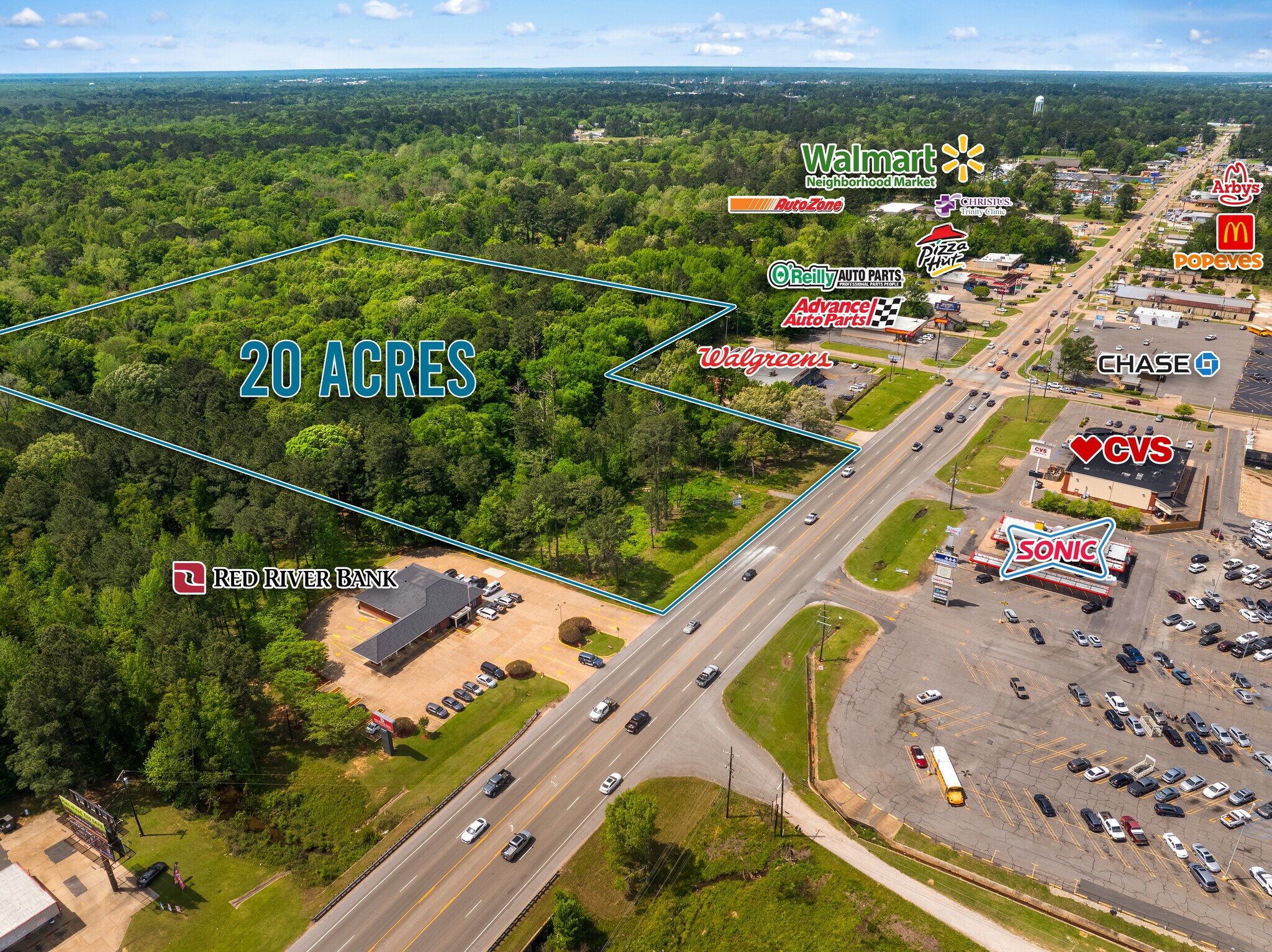 TBD 28 E Hwy, Pineville, LA for sale Primary Photo- Image 1 of 11