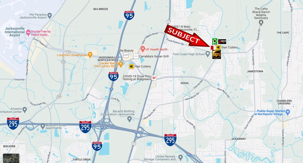 0 Lady Lake Rd W, Jacksonville, FL for lease - Building Photo - Image 3 of 4