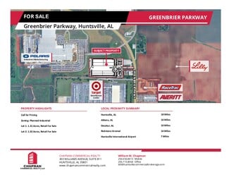 More details for 0 Greenbrier Rd, Madison, AL - Land for Sale