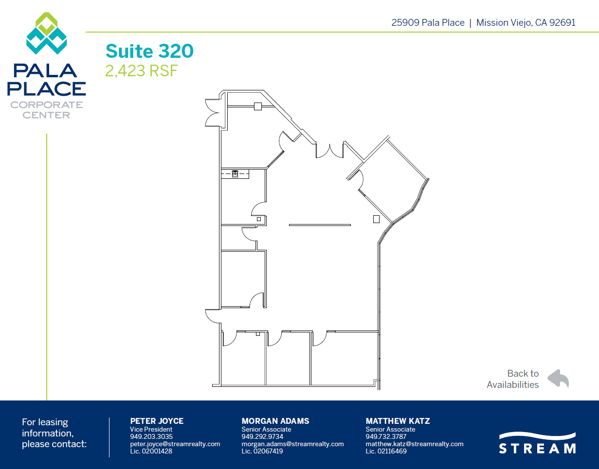 25909 Pala Pl, Mission Viejo, CA à louer Plan d’étage- Image 1 de 1