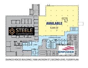 1000 Jackson St, Dubuque, IA for lease Floor Plan- Image 1 of 12