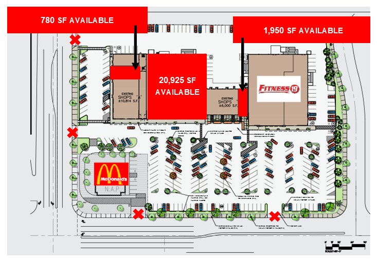 119-207 N Grand Ave, Covina, CA à louer - Plan de site - Image 3 de 13