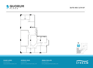 14901 Quorum Dr, Dallas, TX for lease Floor Plan- Image 1 of 1