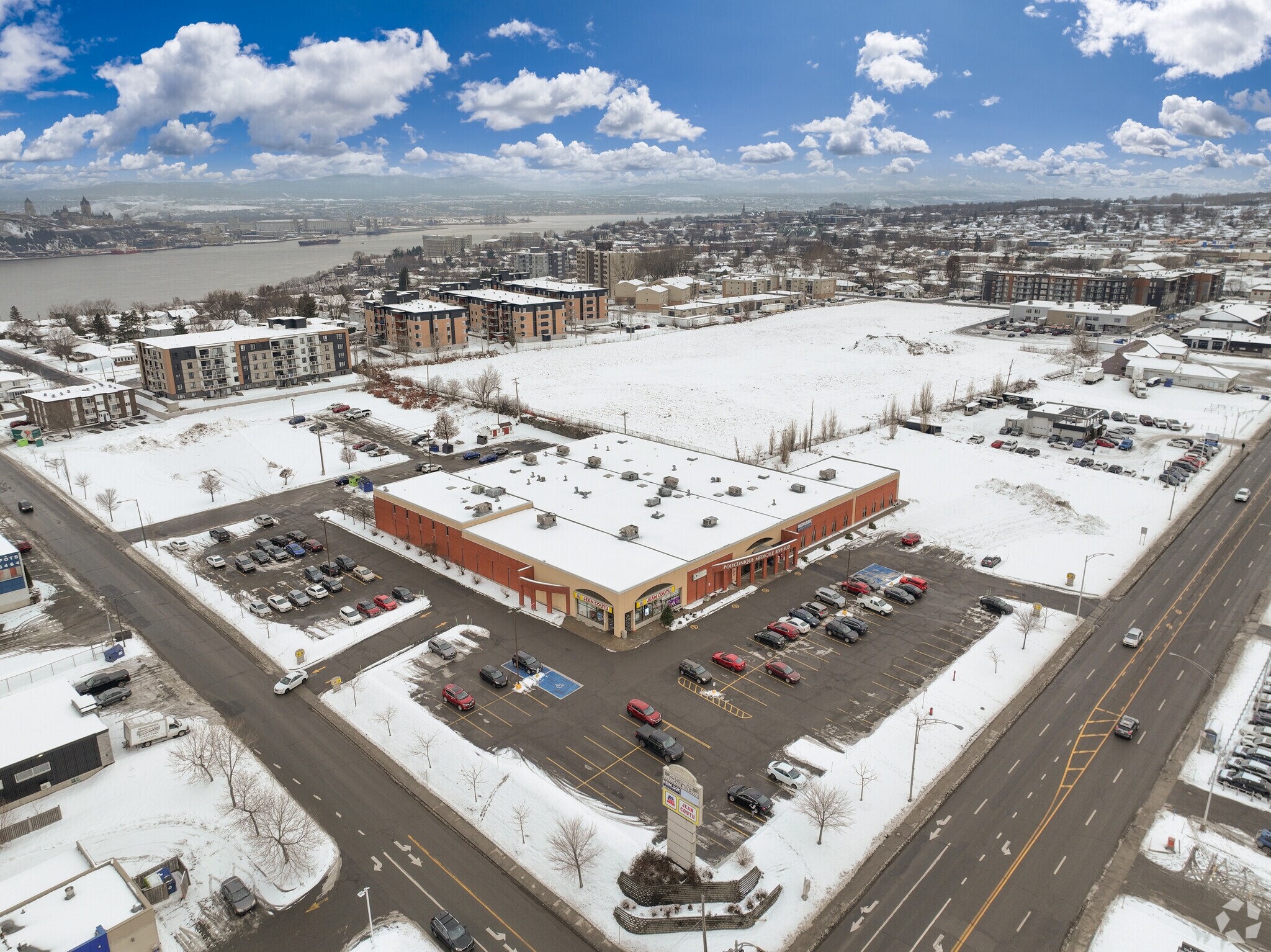 4955-4975 Boul Guillaume-Couture, Lévis, QC for lease Aerial- Image 1 of 15