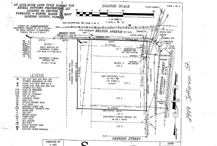 2999 Jefferson St, Marianna, FL à louer - Plan de site - Image 2 de 4