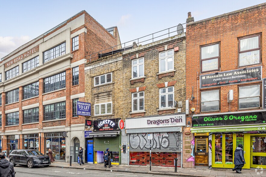 109-111 New Rd, Londres à louer - Photo du bâtiment - Image 2 de 3