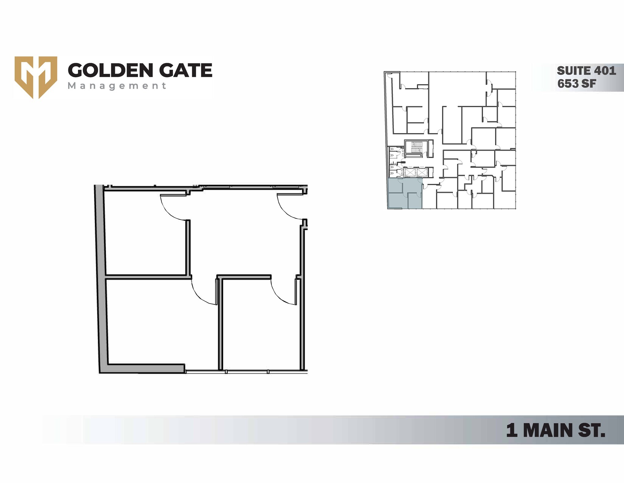 1 Main St, Eatontown, NJ for lease Site Plan- Image 1 of 5