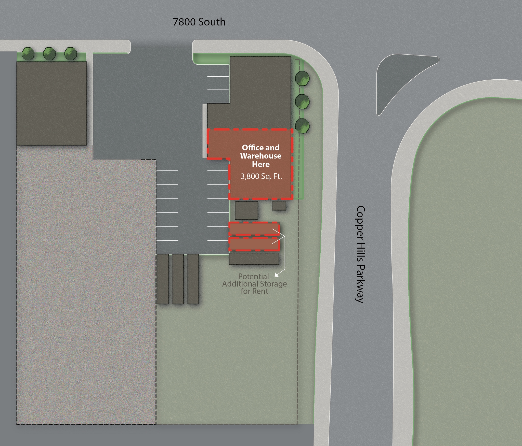 4343 W 7800 S, West Jordan, UT for lease Plat Map- Image 1 of 2