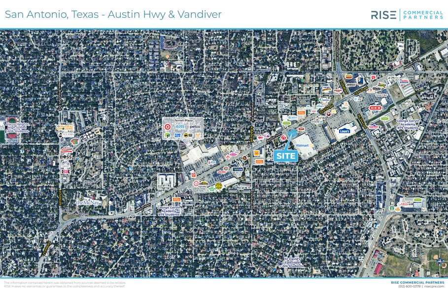 1410 Austin Hwy, San Antonio, TX for lease - Aerial - Image 3 of 6