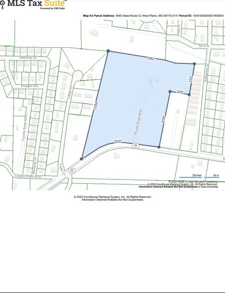 4949 State Route CC, West Plains, MO à vendre - Plan cadastral - Image 2 de 9