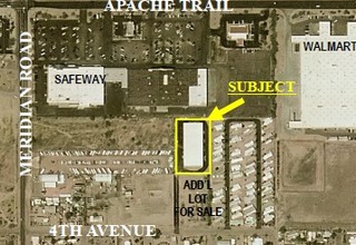 2954 W 4th Ave, Apache Junction, AZ - Aérien  Vue de la carte