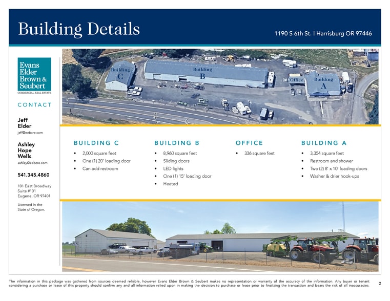 1190 S 6th St, Harrisburg, OR for lease - Building Photo - Image 3 of 3