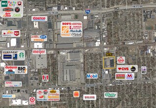 12100 Inkster Rd, Redford, MI - Aérien  Vue de la carte