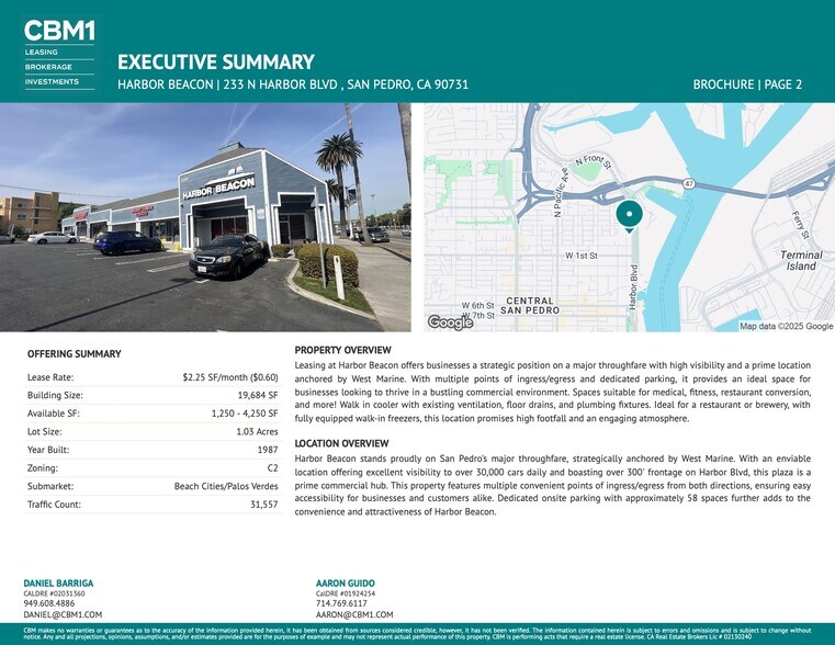 203 N Harbor Blvd, San Pedro, CA à louer - Photo du bâtiment - Image 2 de 9