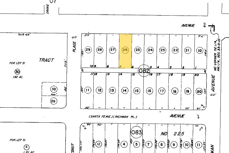 524 W Commonwealth Ave, Fullerton, CA à louer - Plan cadastral - Image 3 de 3