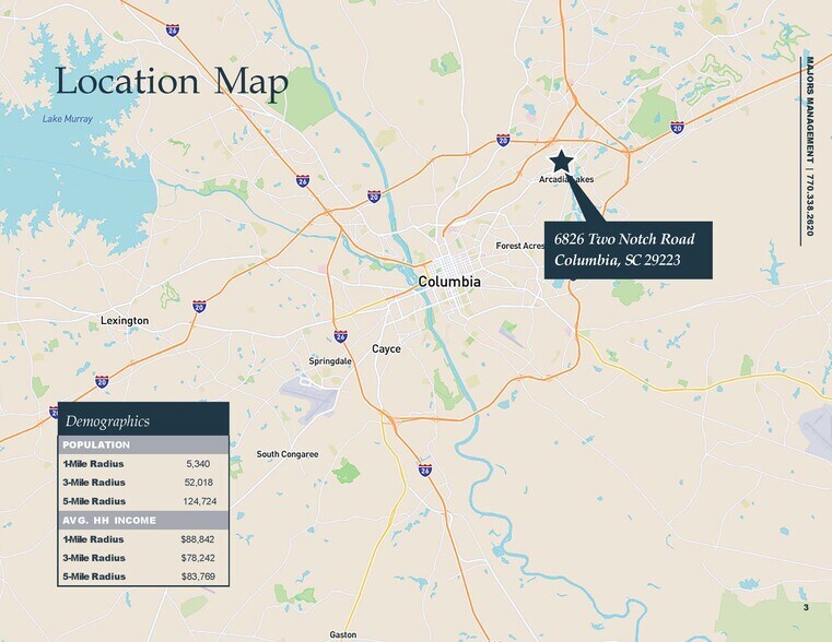 6826 Two Notch Rd, Columbia, SC à louer - Photo du bâtiment - Image 3 de 14