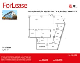 5040 Addison Cir, Addison, TX à louer Plan d’étage- Image 1 de 1