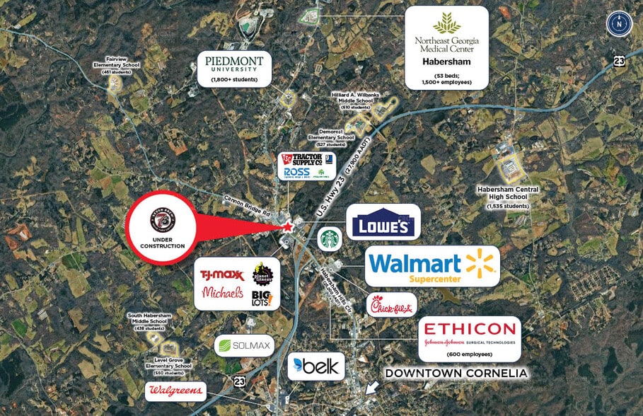 116 Habersham Hills Cir, Cornelia, GA for sale - Aerial - Image 2 of 5