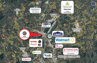 116 Habersham Hills Cir, Cornelia, GA - Aerial map view - Image1