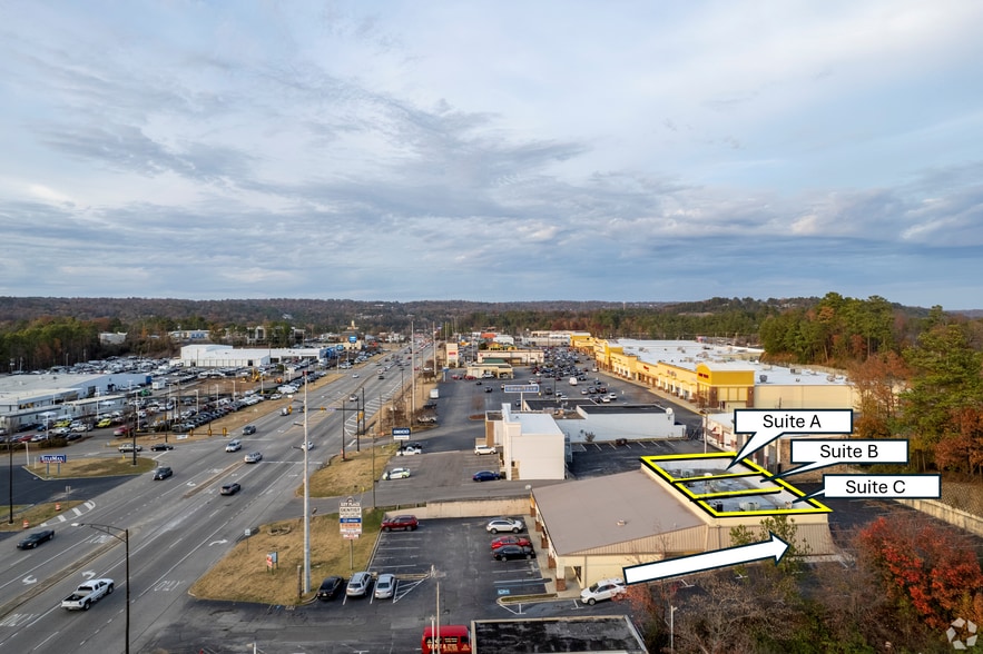 1633 Montgomery Hwy, Birmingham, AL à louer - Aérien - Image 2 de 7
