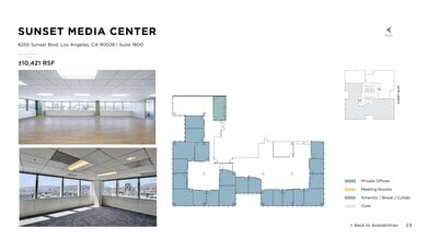 6255 W Sunset Blvd, Los Angeles, CA for lease Site Plan- Image 1 of 1