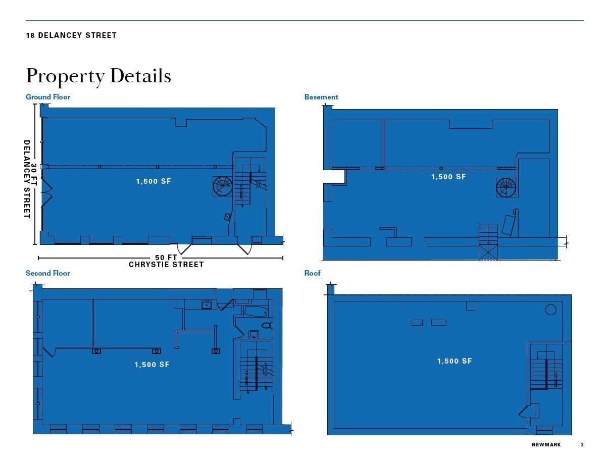 18-20 Delancey St, New York, NY for lease Floor Plan- Image 1 of 1