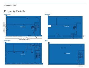 18-20 Delancey St, New York, NY for lease Floor Plan- Image 1 of 1