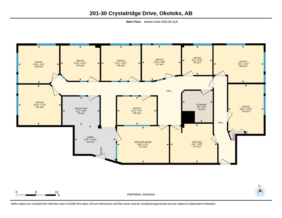 30 Crystal Ridge Dr, Okotoks, AB T1S 2C3 - Unit 201 - - Floor Plan - Image 1 of 30
