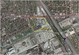 1200 E McNichols Rd, Highland Park, MI - Aerial  map view