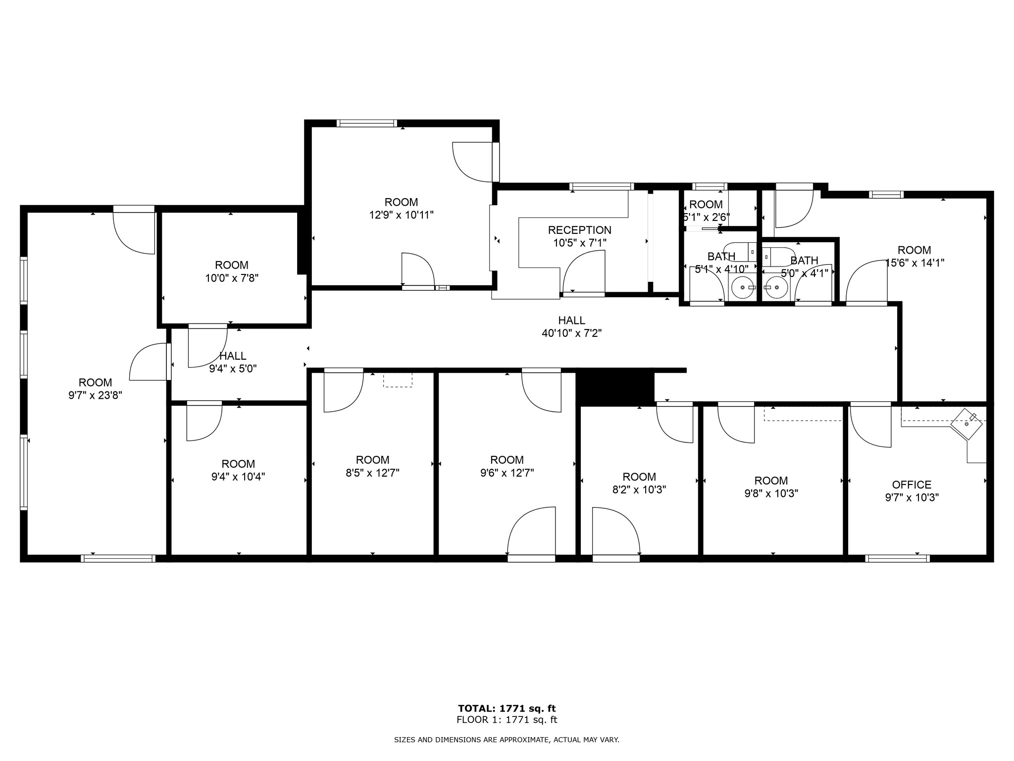 2101 W Bethany Home Rd, Phoenix, AZ à louer Plan d’étage- Image 1 de 14