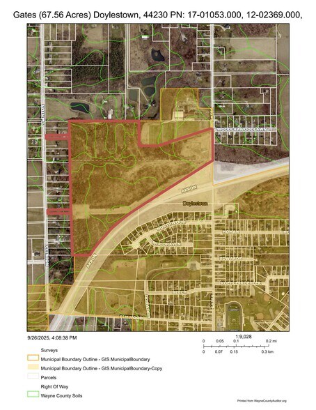 Gates St, Doylestown, OH à vendre - Photo du bâtiment - Image 3 de 3