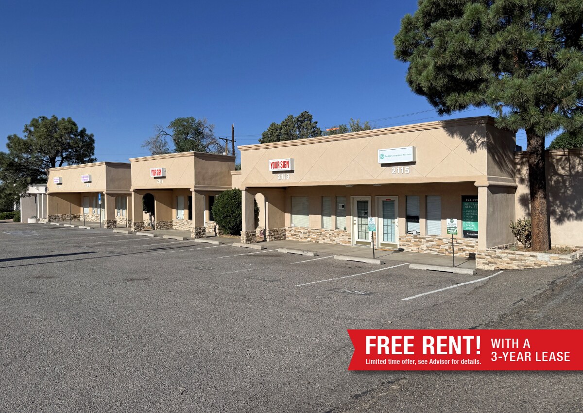 2107-2115 Wyoming Blvd, Albuquerque, NM à louer Photo du bâtiment- Image 1 de 9