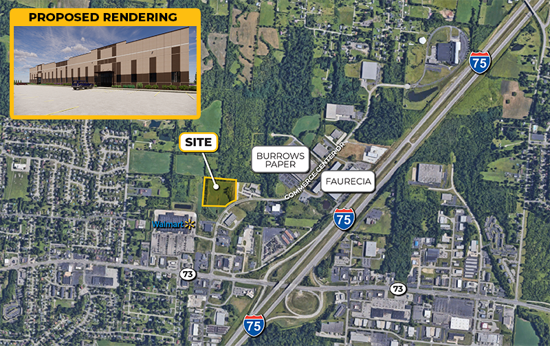 1000 Commerce Center Dr, Franklin, OH à vendre Photo du bâtiment- Image 1 de 4