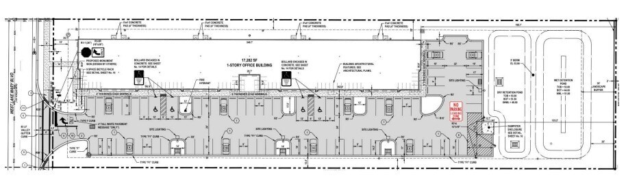 2801 W Lake Mary Blvd, Lake Mary, FL à louer - Plan de site - Image 2 de 3