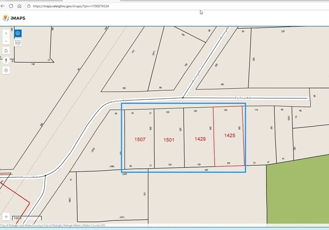 Plus de détails pour 1425 Farlow Rd, Raleigh, NC - Multi-résidentiel à vendre