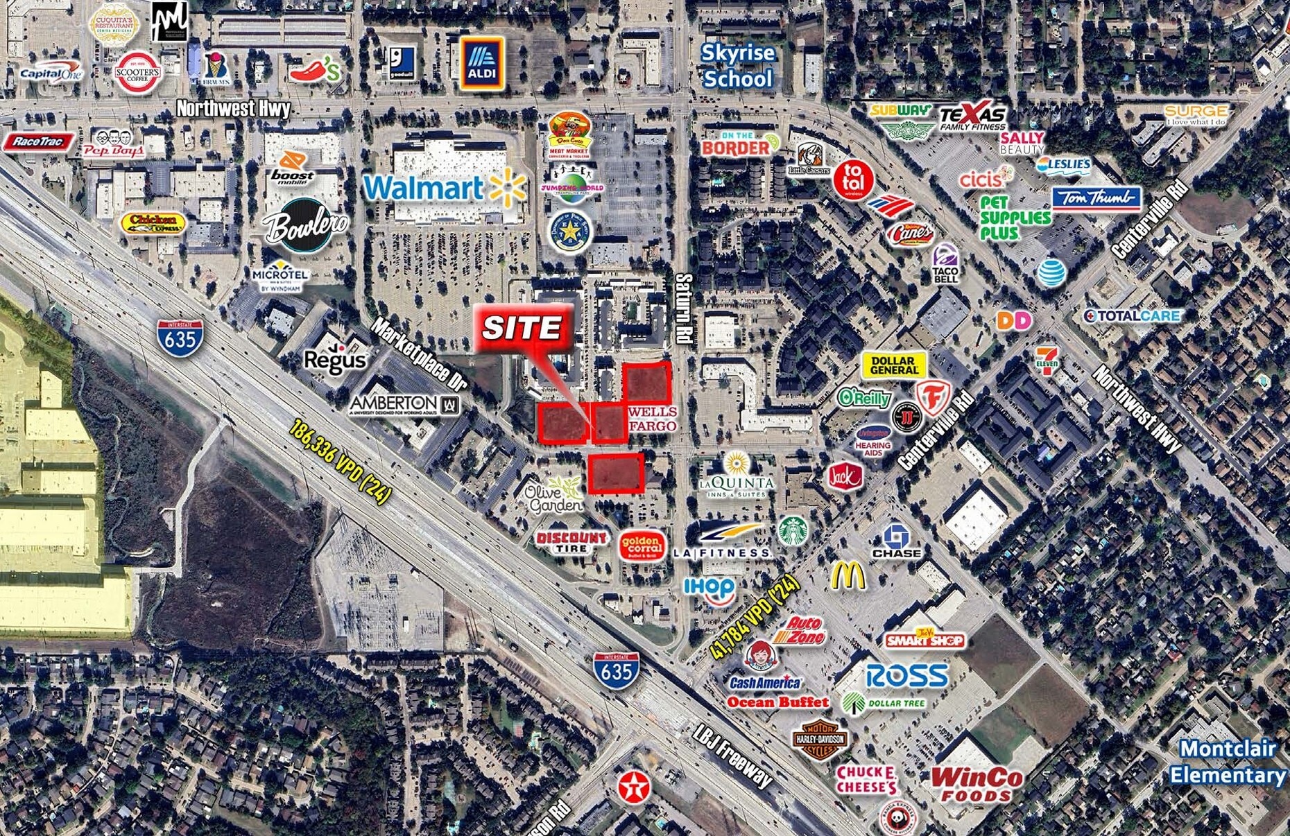 Infill Pad Sites For Sale I-635 & Saturn portfolio of 4 properties for sale on LoopNet.ca Primary Photo- Image 1 of 5