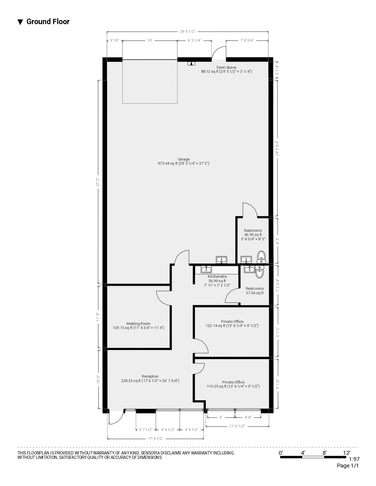 6555 Powerline Rd, Fort Lauderdale, FL à louer Plan d’étage- Image 1 de 1